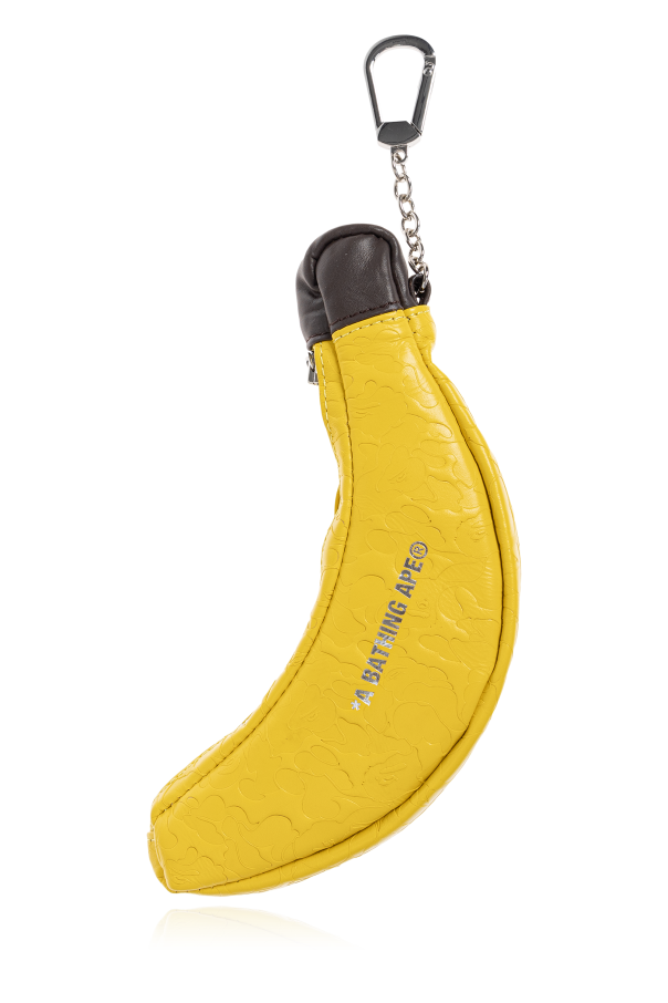 A BATHING APE® “Solid Camo Banana Mini” waist bag