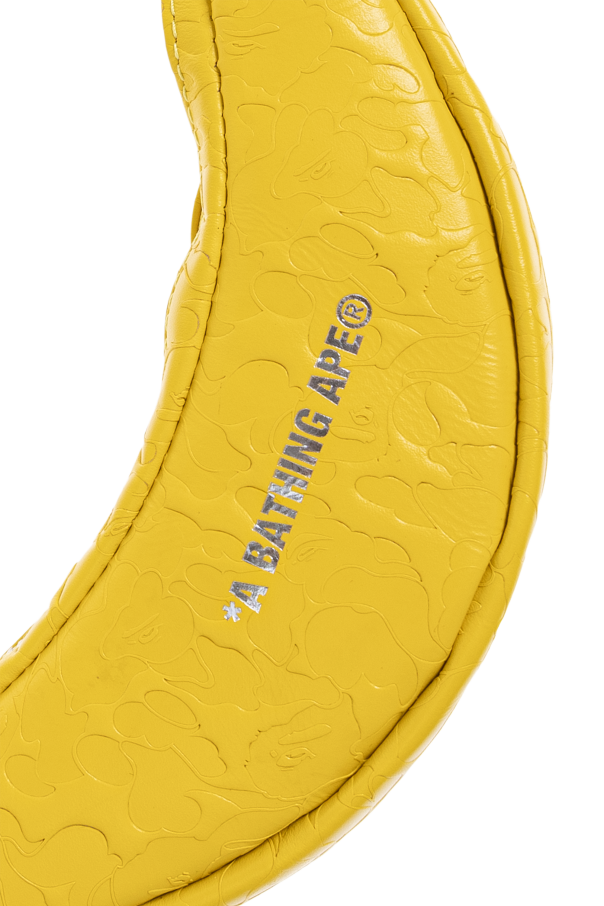 A BATHING APE® “Solid Camo Banana Mini” waist bag