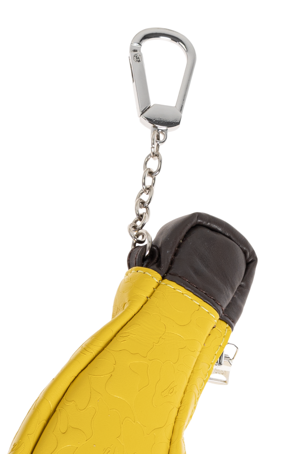 A BATHING APE® “Solid Camo Banana Mini” waist bag