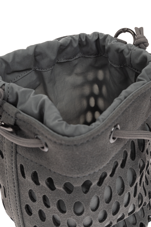 Puma Bolso crossbody gris PUMA X J.L-A.L de piel perforada para hombre