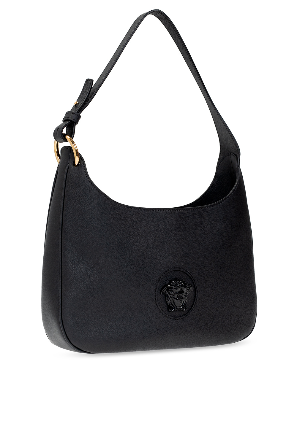 Versace 'Mini Saddle Bag Black Ultramatte Calfskin Dior Ganebet Store quantity