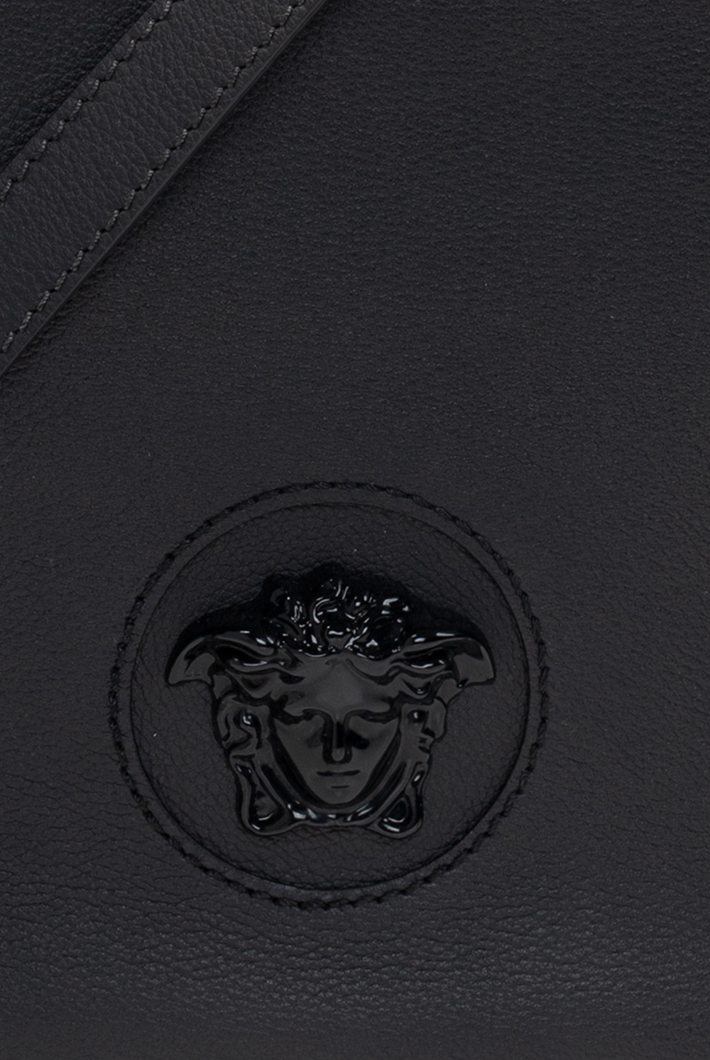 Versace 'Mini Saddle Bag Black Ultramatte Calfskin Dior Ganebet Store quantity