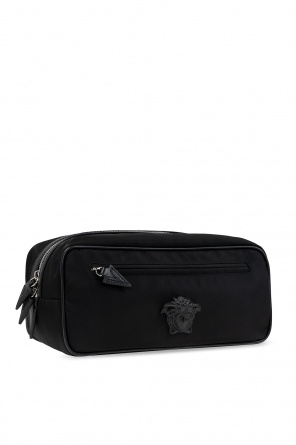 Versace Kenzo logo-embossed tote bag Black
