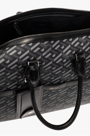 Versace Holdall paisley bag with logo