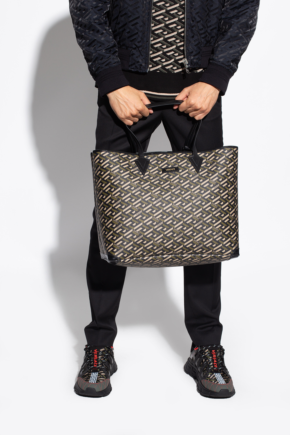 Versace ‘La Greca’ shopper bag