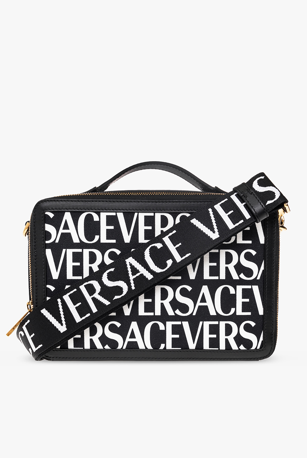 Versace Monogrammed shoulder bag