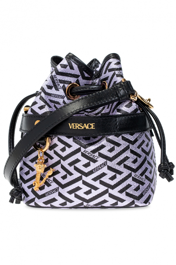 Versace ‘La Greca’ shoulder veis bag