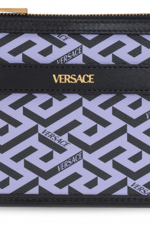 Versace Pouch with ‘La Greca’ motif