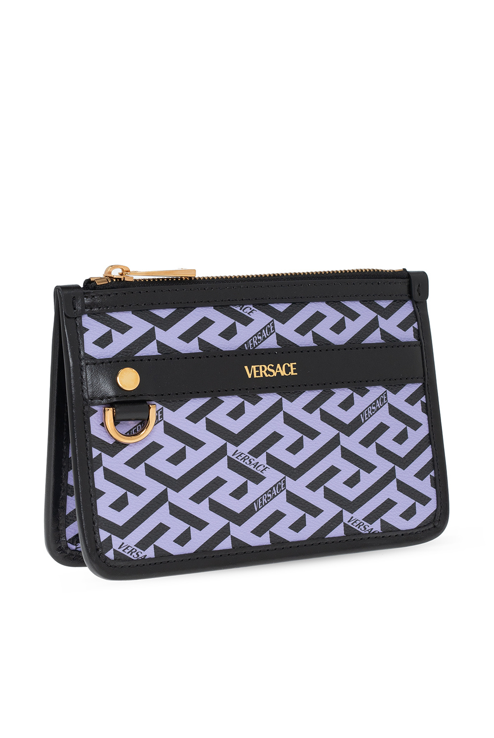 Versace Pouch with ‘La Greca’ motif