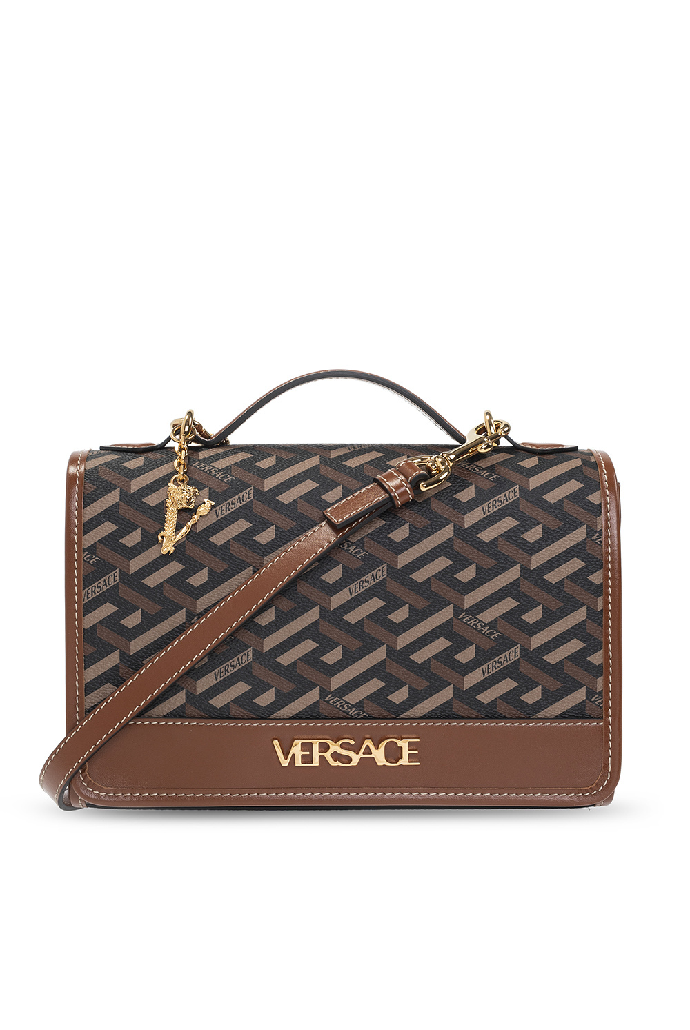 Versace Leather shoulder bag