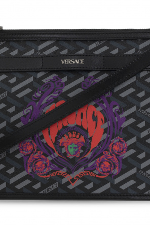Versace Ted Baker hanacon bow large icon Malibu bag in black