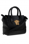 Versace Kids BLACK ‘Medusa Mini’ shoulder bag