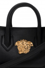 Versace Kids BLACK ‘Medusa Mini’ shoulder bag