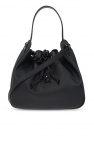 Peserico logo-embossed leather shoulder bag