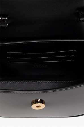 Versace ‘La Medusa Mini’ patent-leather shoulder bag