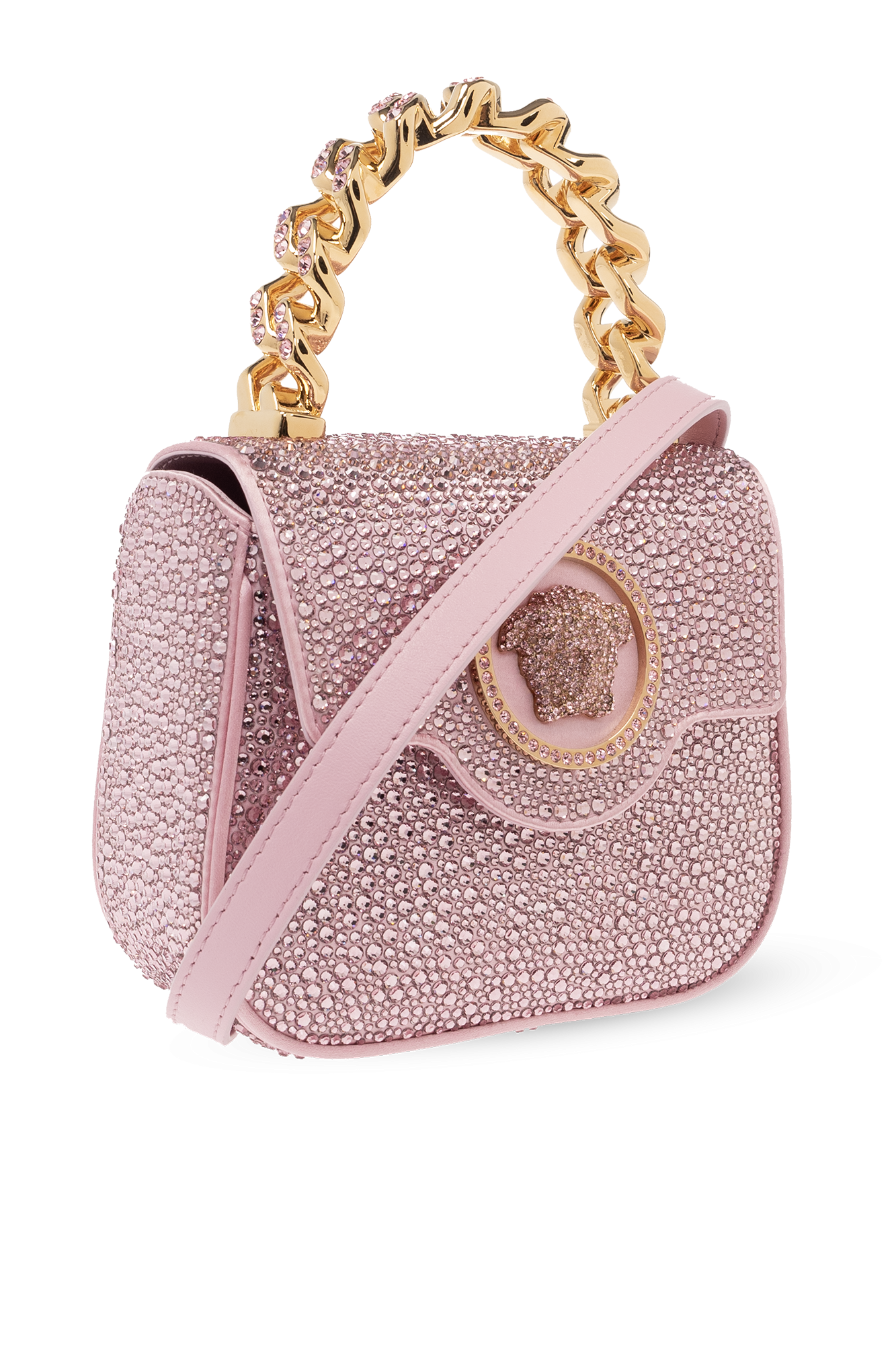 Versace 1003016 1A06487 LA MEDUSA MINI Bag Pink