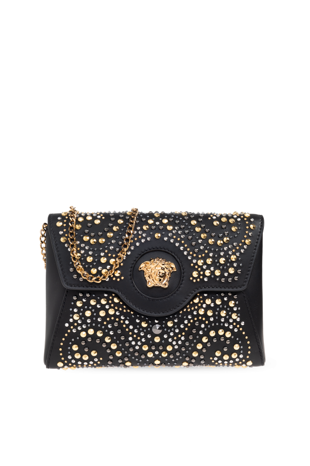 Clutch with appliqués od Versace