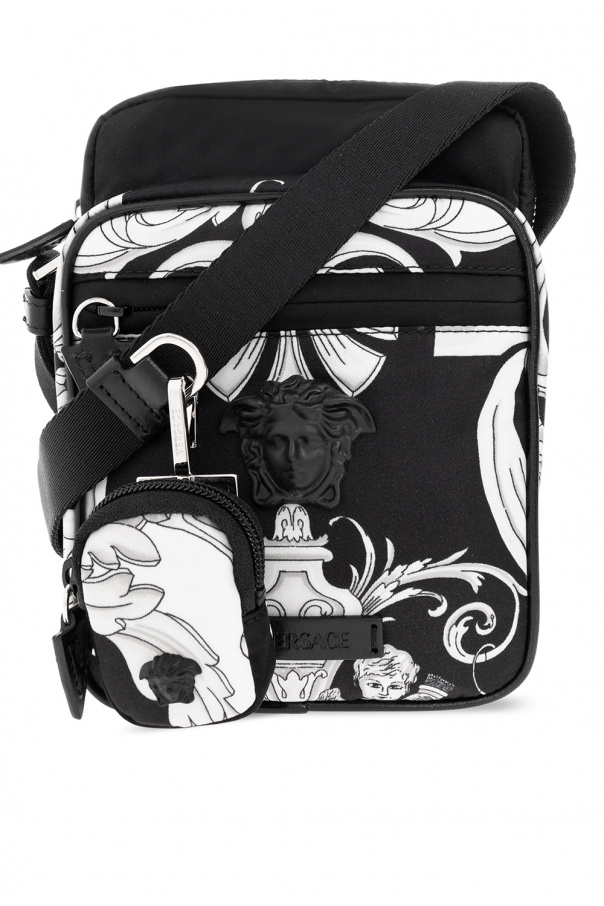 Versace Shoulder pour bag with ‘Baroque’ pattern