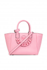 Love Moschino quilted logo-plaque bag