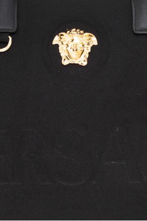 Versace Shopper Monogram bag with logo