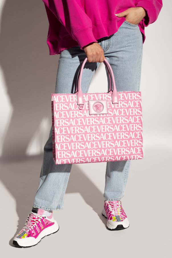 Versace Shopper bag with logo