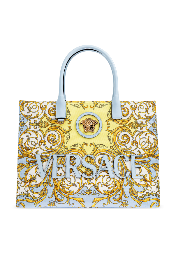 "V Allover La Medusa Large" shopper bag od Versace