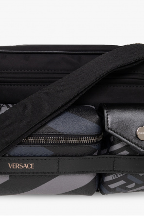 Versace Seatbelt Logo Tote