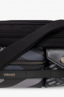 Versace Handbag Armour TORY BURCH Kira Chevron Convertible Shoulder Bag Armour 90446 Black Rolled Nickel 002
