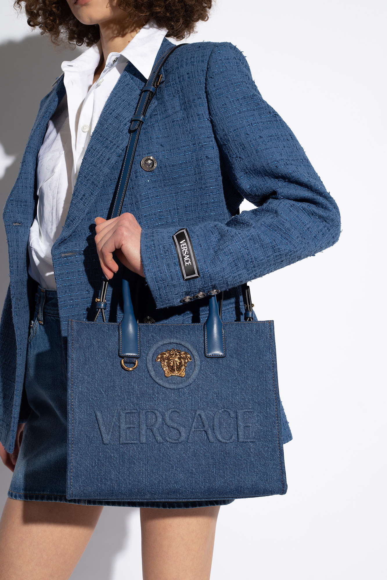 Versace 'La Medusa Small’ shopper bag