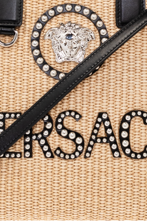 Versace ‘La Medusa Small’ shoulder Browne bag