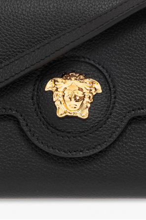 Versace Vivienne Westwood Orb logo-patch faux-leather backpack Grün