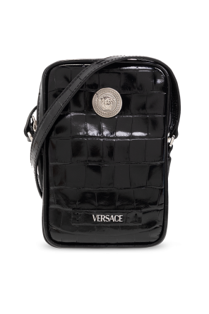 Shoulder bag with medusa face od Versace