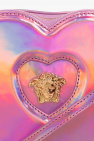 Versace Kids PINK Heart-shaped shoulder bag