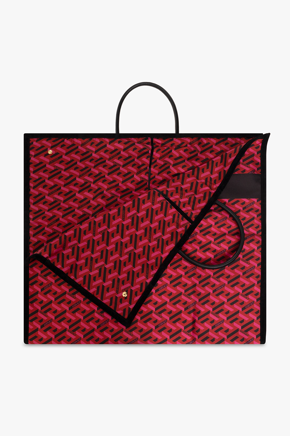 Versace Home Logo-Embossed Medium Tote Bag