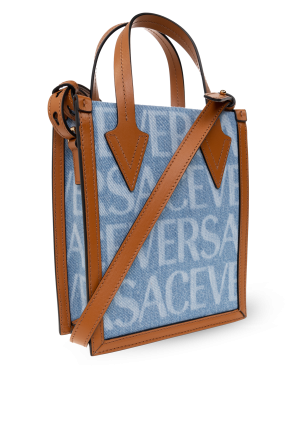 Versace ‘La Vacanza’ collection shopper Ebene bag