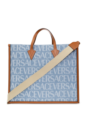 Torba typu ‘shopper’ z logo od Versace