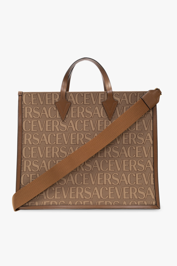 Shopper bag with logo od Versace