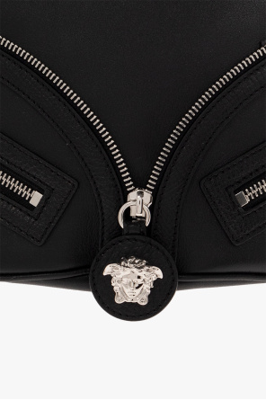 Versace ‘Repeat’ belt Pleats bag