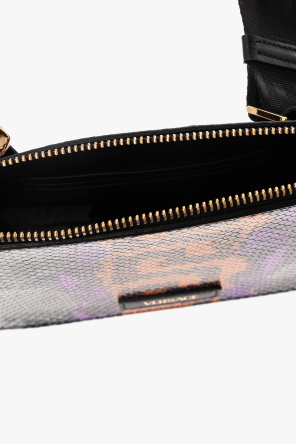 Versace Aesther Ekme Black Sac Ovale Shoulder Bag