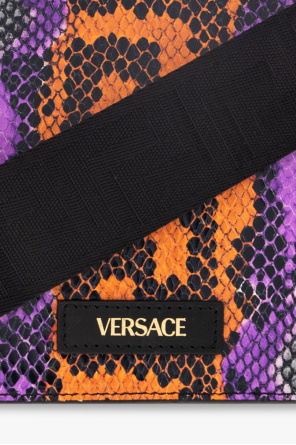 Versace Aesther Ekme Black Sac Ovale Shoulder Bag