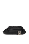 Versace BLACK Belt bag with logo