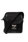 City logo-print backpack