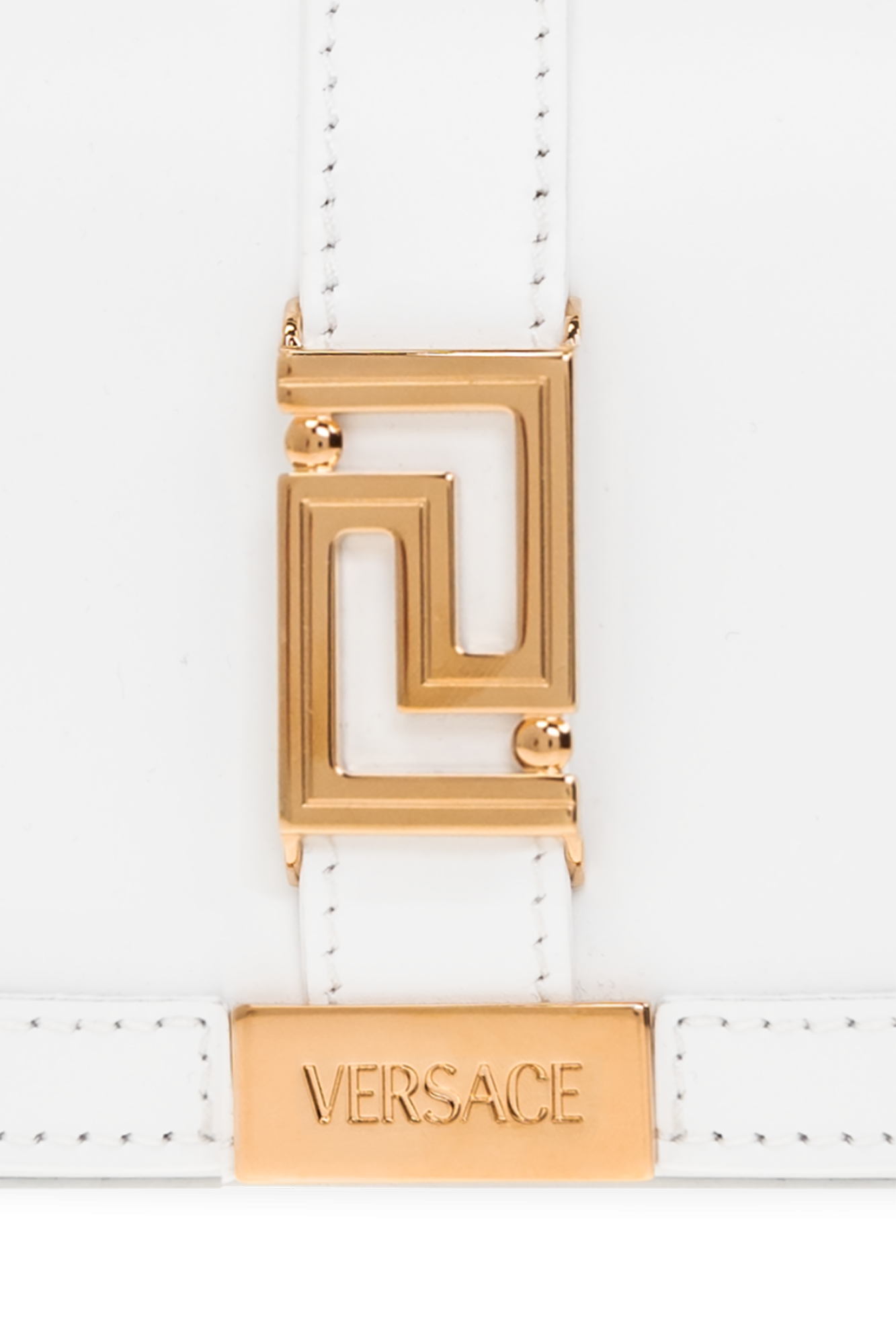 Versace ‘Greca Goddess Mini’ shoulder Viola bag