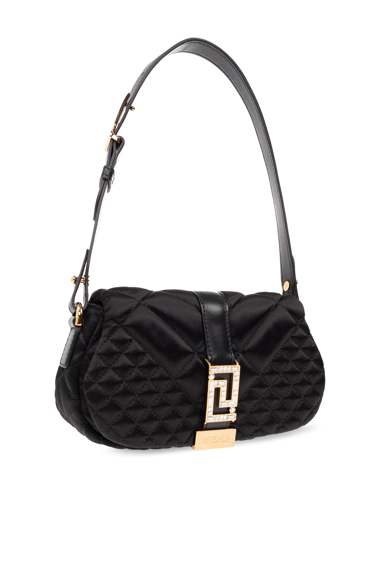 Versace ‘Greca Goddess Mini’ satin shoulder bag | Women's Bags | Vitkac