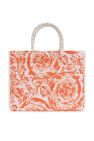 Versace ORANGE ‘Barocco Athena Large’ Shopper Bag