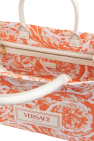 Versace ORANGE ‘Barocco Athena Large’ Shopper Bag