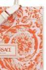 Versace ORANGE ‘Barocco Athena Large’ Shopper Bag