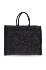 Versace BLACK ‘Athena Large’ shopper bag