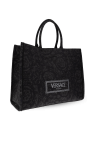 Versace BLACK ‘Athena Large’ shopper bag