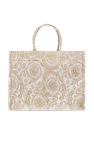 Versace cream ‘Athena Large’ shopper bag